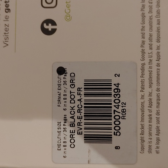 NIP Rocketbook Smart Reusable Notebook - Picture 6 of 7